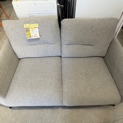 配送可【2人掛け ソファ】 W140 xD85 xH83 cmクリーニング済 【管理番号12101】