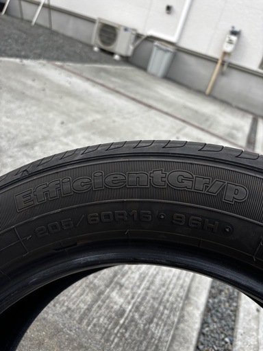 最終値げ　グッドイヤー　エフィシエントグリップ　205/60r16
