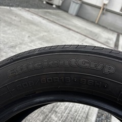 最終値げ　グッドイヤー　エフィシエントグリップ　205/60r16