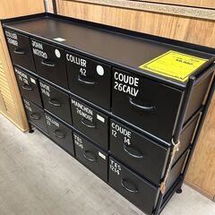 ジモティ来店特価!!　4×3収納ボックス　　ブラック　　J-25...