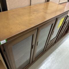 ジモティ来店特価!!　サイドボード　ブラウン　　J-2501125の画像