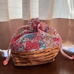 マイメロ巾着ポーチ②