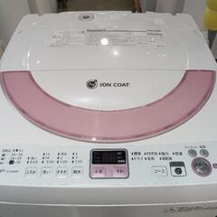 配送可【シャープ】6K洗濯機★2014年製　分解クリーニング済/3ヶ月保証付　管理番号12101