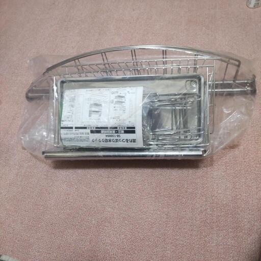 お値下げしました❢燕三条突っ張り水切りラック中古美品