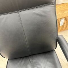 Wa1641 オフィスチェア　ブラックの画像