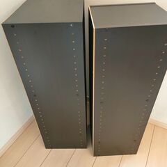 ３段カラーボックスの画像