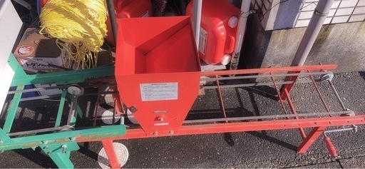 播種コンベア ２台 株式会社コンマ製作所