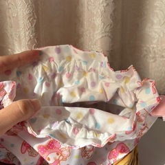 マイメロ巾着ポーチ①の画像