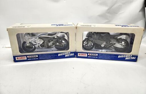 未使用・保管品 DIECAST L 1:12 バイク L SPEED ZONE 4台セット Kawasaki Ninha H2R 他 ダイキャストメタル 札幌市 平岸店