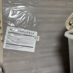 無料　未使用60×60木目調ジョイントマットセット　取りにこられ...
