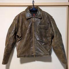 中古品革ジャン　Lサイズ　GSCONTIME
