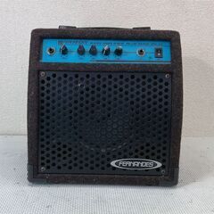 音だし良好 15W ベースアンプ 練習用 100V ★ FERNANDES BS-15 TREBLE/BASS/MID PRESENCE 電源入りますの画像