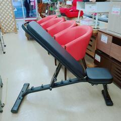 マルチポジションベンチ☆LEADING EDGE☆ブラックカラー☆レザー、トレーニングベンチ【浜村鹿野温泉ICから3分 買取本舗 宮本リサイクル 営業時間9～19時 定休日水曜のみ←連絡できませんm(_ _)m】の画像