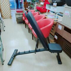 マルチポジションベンチ☆LEADING EDGE☆ブラックカラー☆レザー、トレーニングベンチ【浜村鹿野温泉ICから3分 買取本舗 宮本リサイクル 営業時間9～19時 定休日水曜のみ←連絡できませんm(_ _)m】の画像