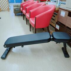 マルチポジションベンチ☆LEADING EDGE☆ブラックカラー☆レザー、トレーニングベンチ【浜村鹿野温泉ICから3分 買取本舗 宮本リサイクル 営業時間9～19時 定休日水曜のみ←連絡できませんm(_ _)m】の画像