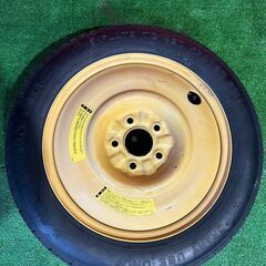 スペアタイヤ　応急タイヤ　145/80D16 ホイールサイズ：16インチ/4T/PCD114.3/5穴 の画像