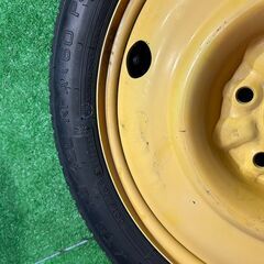 スペアタイヤ　応急タイヤ　145/80D16 ホイールサイズ：16インチ/4T/PCD114.3/5穴 の画像