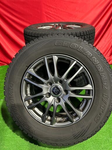 Weds ウェッズ VELVA ヴェルヴァ 16インチ/6.5J/ET40/5穴/PCD114.3 ヨコハマタイヤ GEOLANDAR ジオランダー 215/70R16