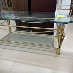 Wa1655　ガラスセンターテーブルの画像