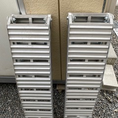 受け渡し予定者決定済　ラダーレール　2本セット