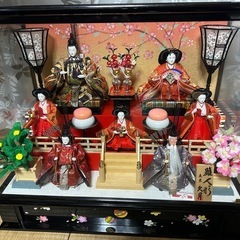 久月雛人形 ガラスケース