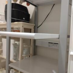 取引中です　レンジラック　キッチンラックの画像