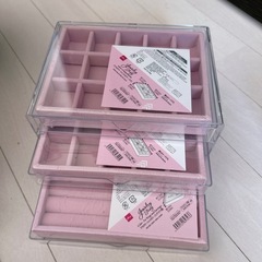 3段 引き出しケース   セットの画像
