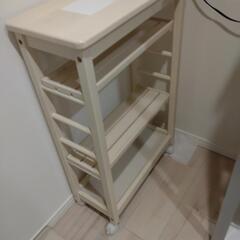 取引中です　ワゴン　収納ラック　キッチンラック　の画像
