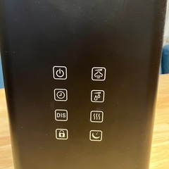 ハイブリット式加湿器 ブラックの画像