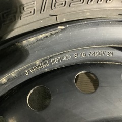 14インチスチールホイールの画像