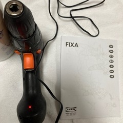 IKEA コードレスドライバー　FiXA 7.2V インパクトドライバの画像
