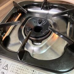 【無料】【取りに来る方限定】【都市ガス１３A】リンナイ51-4979 RTS-1NDB 一口ガステーブルの画像