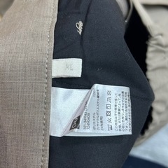 メンズパンツ gu 茶色の画像
