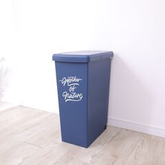 新品未使用 スライドペール 30L ナイトブルー ゴミ箱 スライド