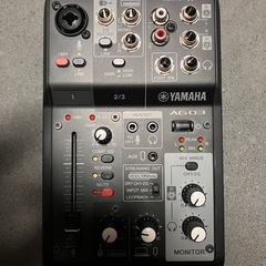 オーディオインターフェース　YAMAHA　AG03MK2の画像