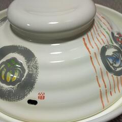 【中古美品】電磁調理器専用ホーロー鍋(直火不可)の画像