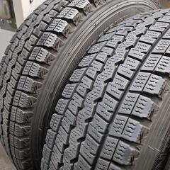 ニッサン NV スタッドレスタイヤ  165R14 ダンロップ 冬用 純正 日産 バネットの画像