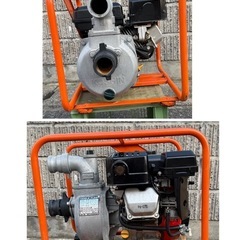 KOSHIN/工進 コーシン　SEM-50G ハイデルスポンプ エンジンポンプ　口径50mm 2インチ　ミツビシ　三菱　GB130 最大4.2馬力の画像