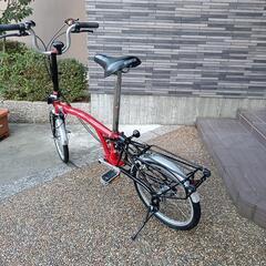 （相談中)イギリス,ブランド好き必見・超おしゃれで凄い・折りたたみ自転車ブランド・BROMPTOメーカー価格¥386,000円（発送可能)の画像