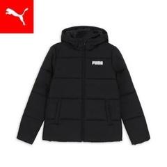 puma ウィメンズ ESS プーマ パデッド ジャケット　ブラック