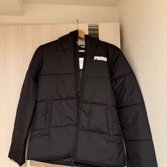 puma ウィメンズ ESS プーマ パデッド ジャケット　ブラックの画像