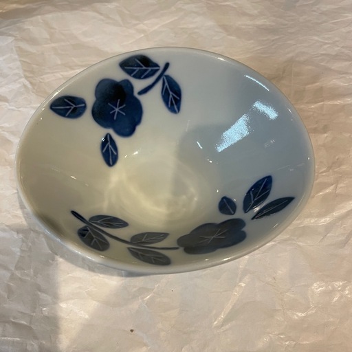 引き取り限定 中古品 小皿 レトロ 花柄 5枚セット 売買された 