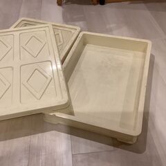 もろ蓋、餅箱　2個差し上げますの画像
