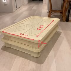 もろ蓋、餅箱　2個差し上げます