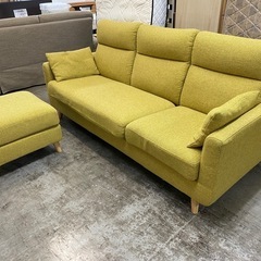 【愛品館 江戸川店 】組みかえ型 シェーズロングソファ Tsukuba co（筑波産商）の画像