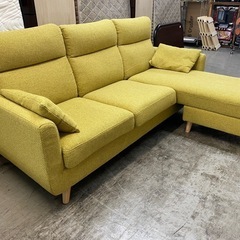 【愛品館 江戸川店 】組みかえ型 シェーズロングソファ Tsukuba co（筑波産商）の画像