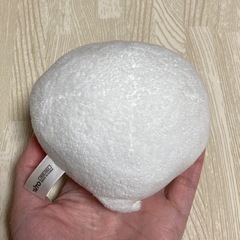 しろまんた　ぬいぐるみマスコット　キーホルダーの画像