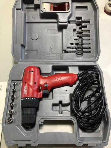 【松本市引き取り限定】⭐美品⭐RYOBI電動ドライバドリル