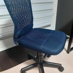 オフィスチェア メッシュ　ネイビー