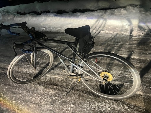 自転車 とスタンドのセット